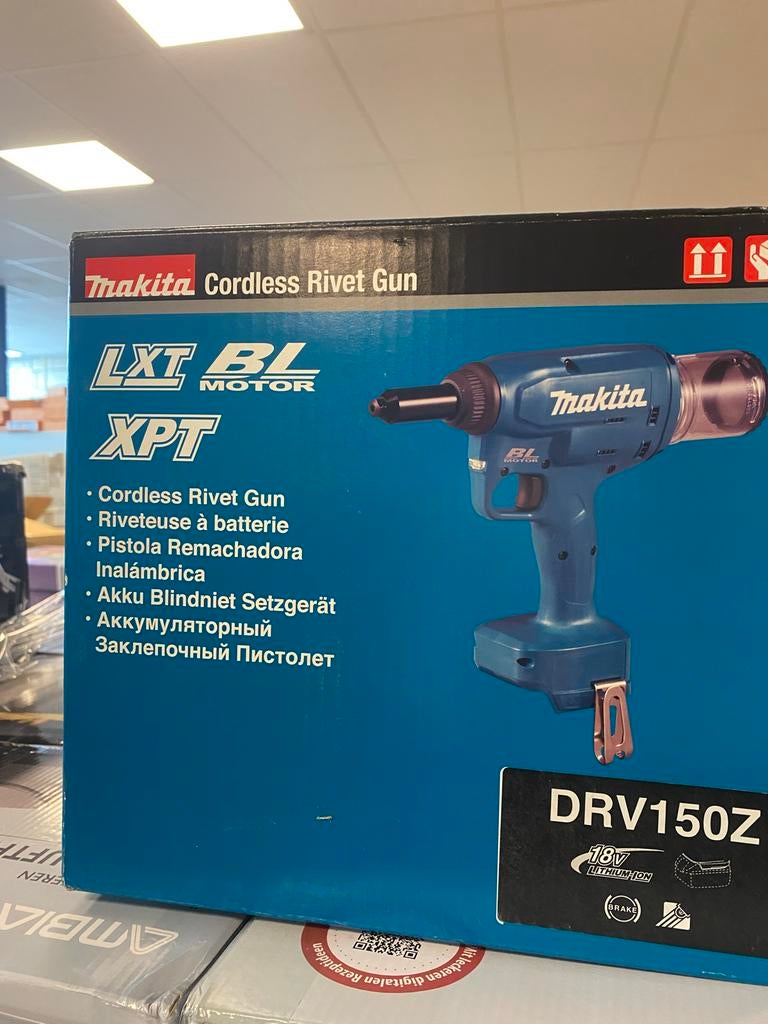 Makita DRV150Z Accu Blindklinknageltang, Doe-het-zelf en Verbouw, Gereedschap | Handgereedschap, Ophalen, -, -, Nieuw