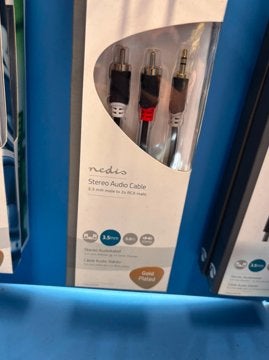 Sterio audio cable, Ophalen, Nieuw, 2 tot 5 meter, Overige kabels