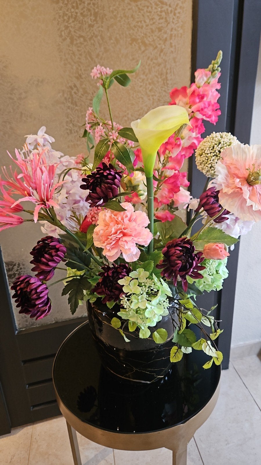 Mooie  kunst bloemen  er zitten  veel  bloemen  in, Ophalen, Zo goed als nieuw