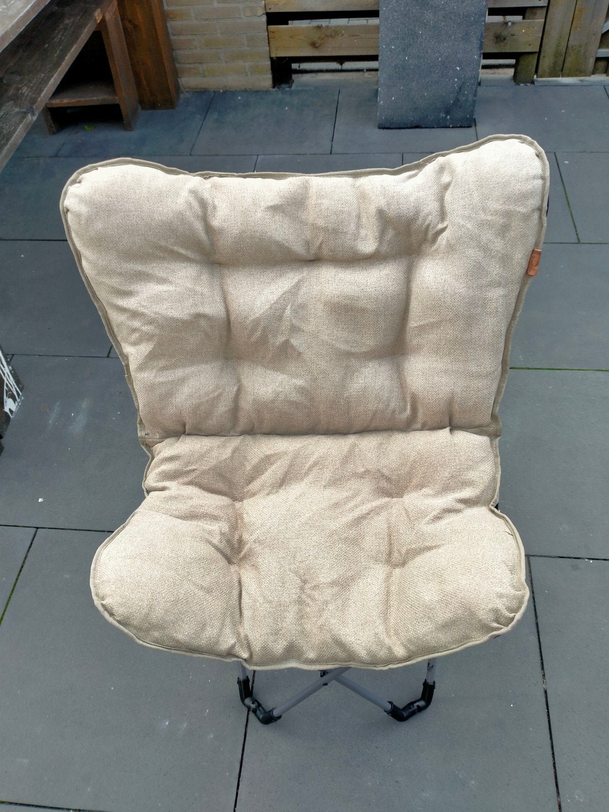 Bo-Camp Butterfly Chair Grainger - Comfortabele Campingstoel, Ophalen of Verzenden, Nieuw, Campingstoel