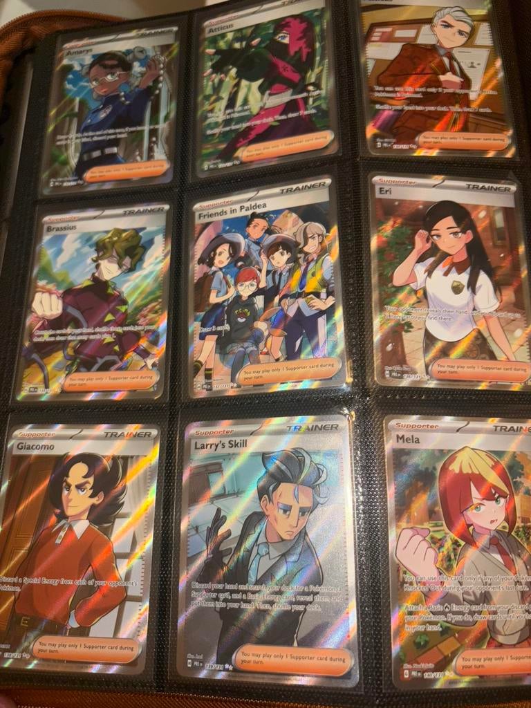 Pokemon kaarten Prismatic evolution deels masterset, Ophalen