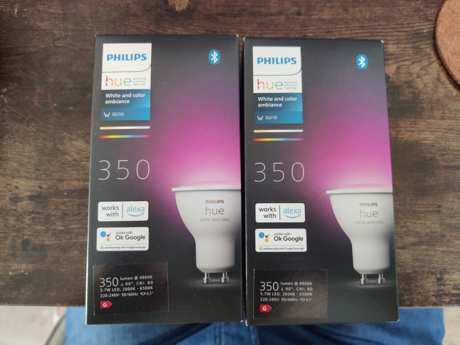 Hue white & color Ambiance GU10, Ophalen, Minder dan 30 watt, Led-lamp