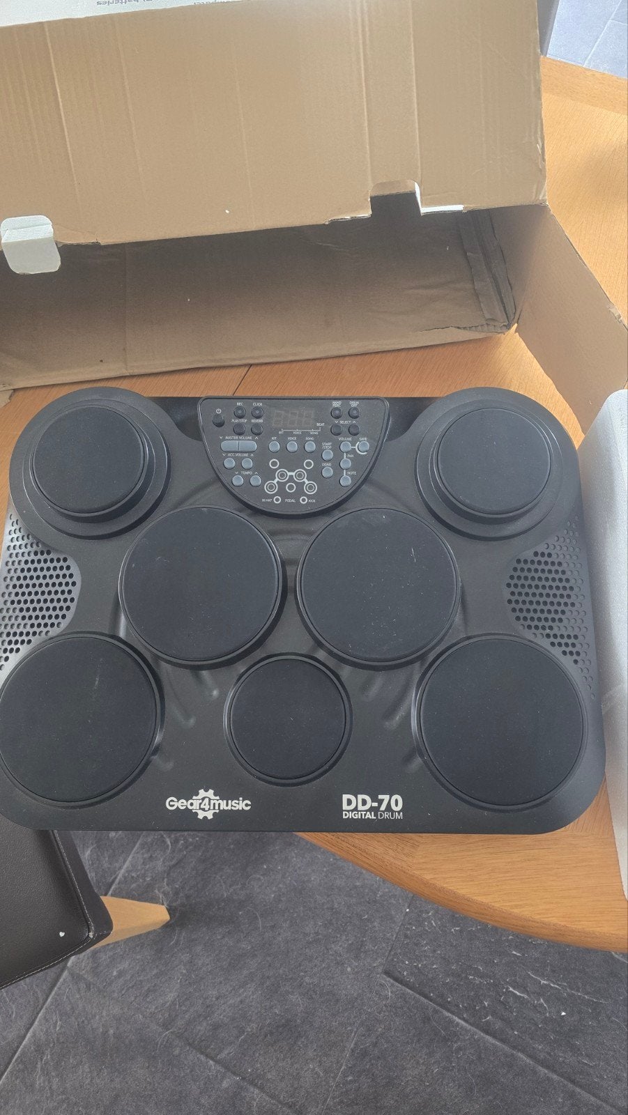 Gear4music DD-70 Digitaal Drumstel - Nieuw in doos, Ophalen of Verzenden, Nieuw, Overige merken, Elektronisch