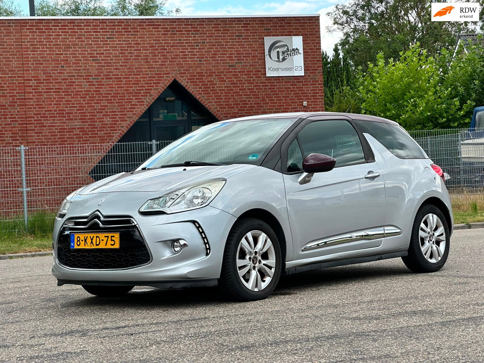 Citroen DS3 1.6 VTi So Chic Automaat*Cruise*Clima*Parkeersen, Auto's, 15 km/l, Gebruikt, 4 cilinders, 1064 kg