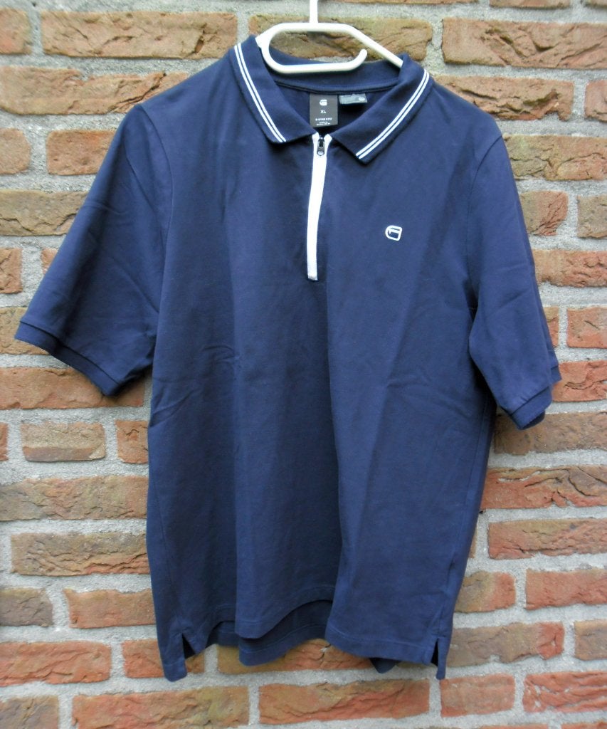 Nieuwe gave dames blauwe polo G star Raw maat xl, Blauw, Maat 46/48 (XL) of groter, Nieuw, Ophalen of Verzenden