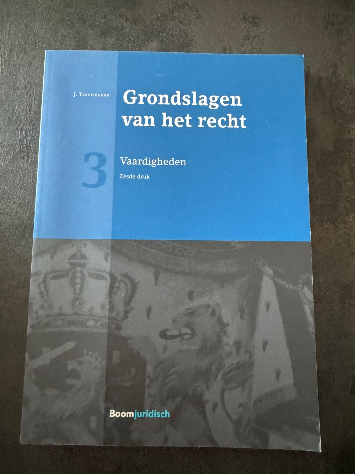 Jet Tigchelaar - Grondslagen van het recht, Ophalen of Verzenden, Zo goed als nieuw, Jet Tigchelaar