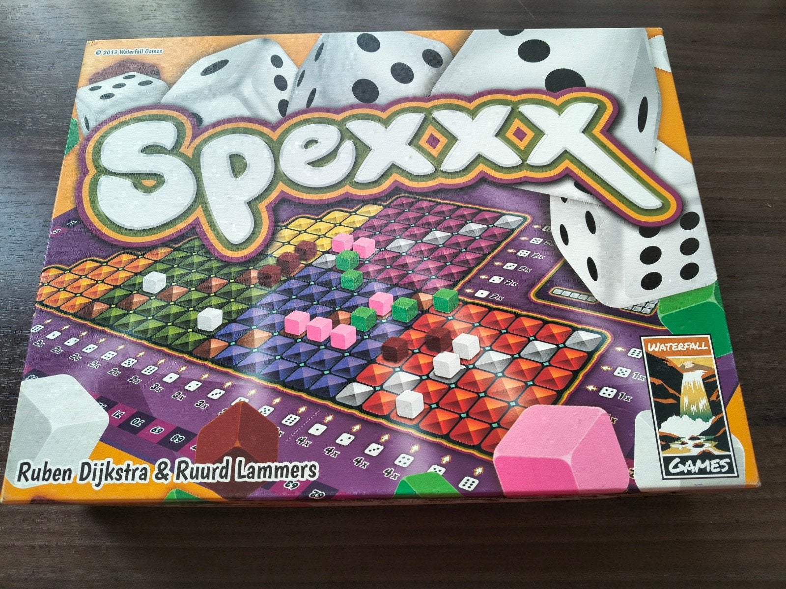 spexxx bordspel dobbelspel, Een of twee spelers, Ophalen of Verzenden, Waterfall Games