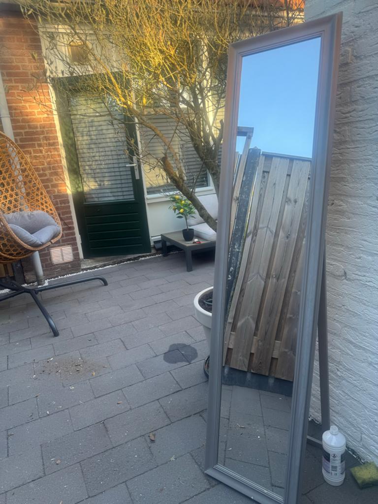 Staande spiegel 170x40 cm - Xenos, Ophalen of Verzenden, Rechthoekig, Minder dan 50 cm, 150 tot 200 cm