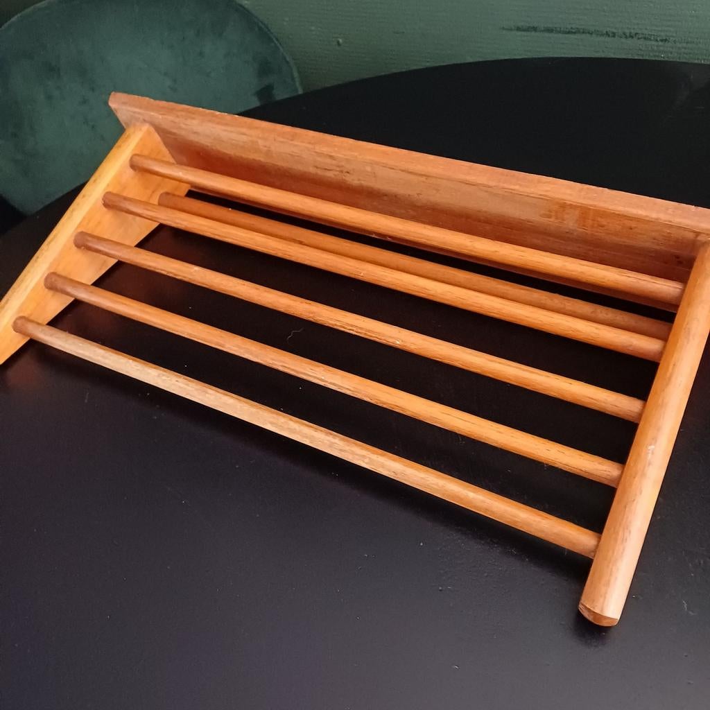 Vintage houten keukenrek 57 x 29 cm, Ophalen