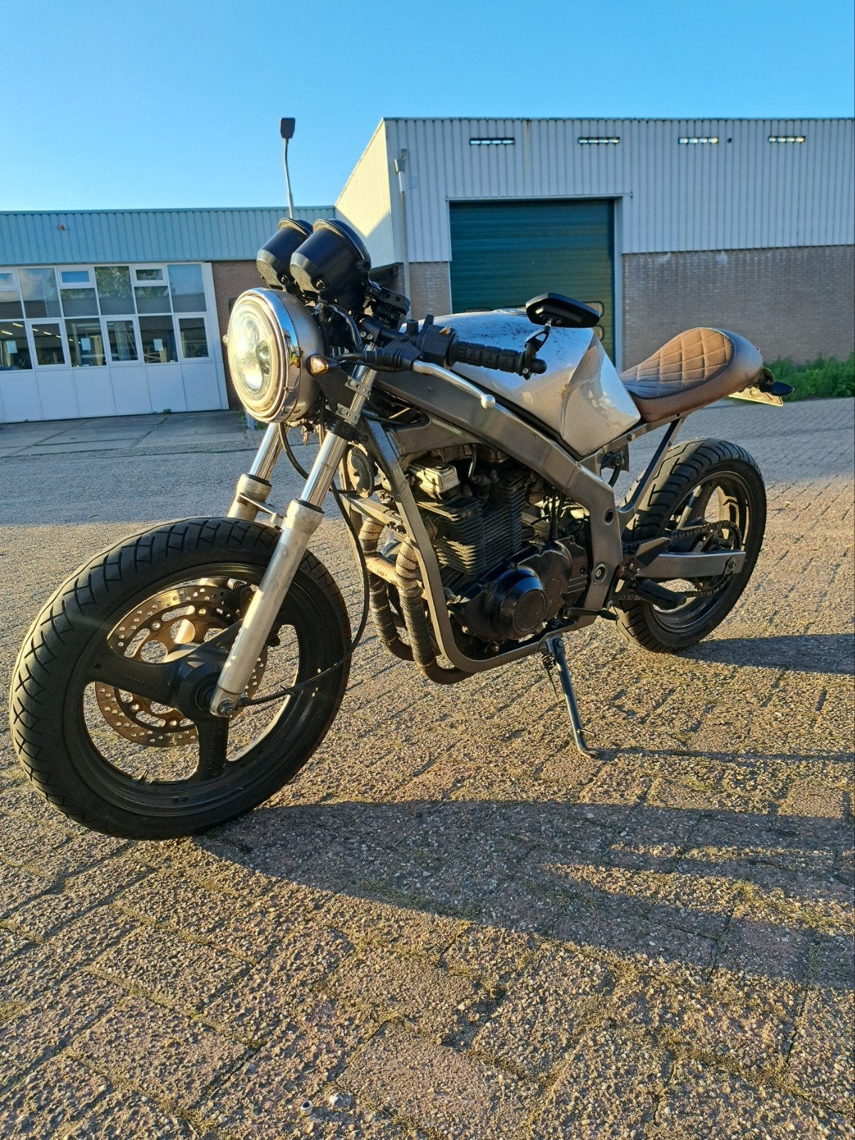 suzuki gs500 scrambler  cafe racer, Particulier