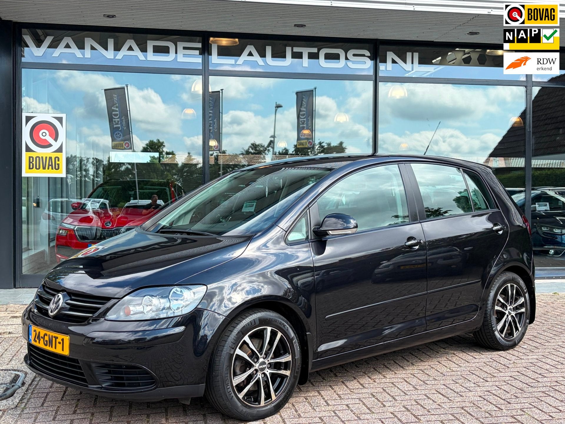 Volkswagen Golf Plus 1.4 TSI Comfortline Clima Cruise Trekha, Auto's, Volkswagen, Gebruikt, Zwart, 4 cilinders, 700 kg