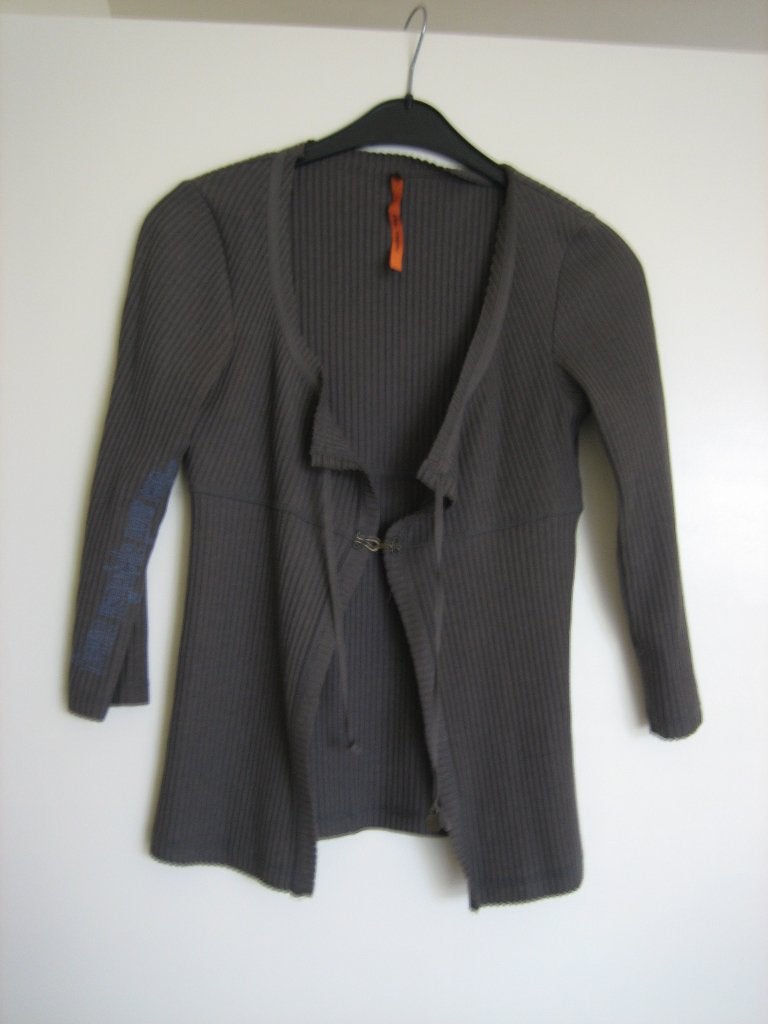 Zeer chique taupe vestje COP COPINE, maat 1 Snazzeys, Kleding | Dames, Bruin, Ophalen of Verzenden, Maat 36 (S), Nieuw