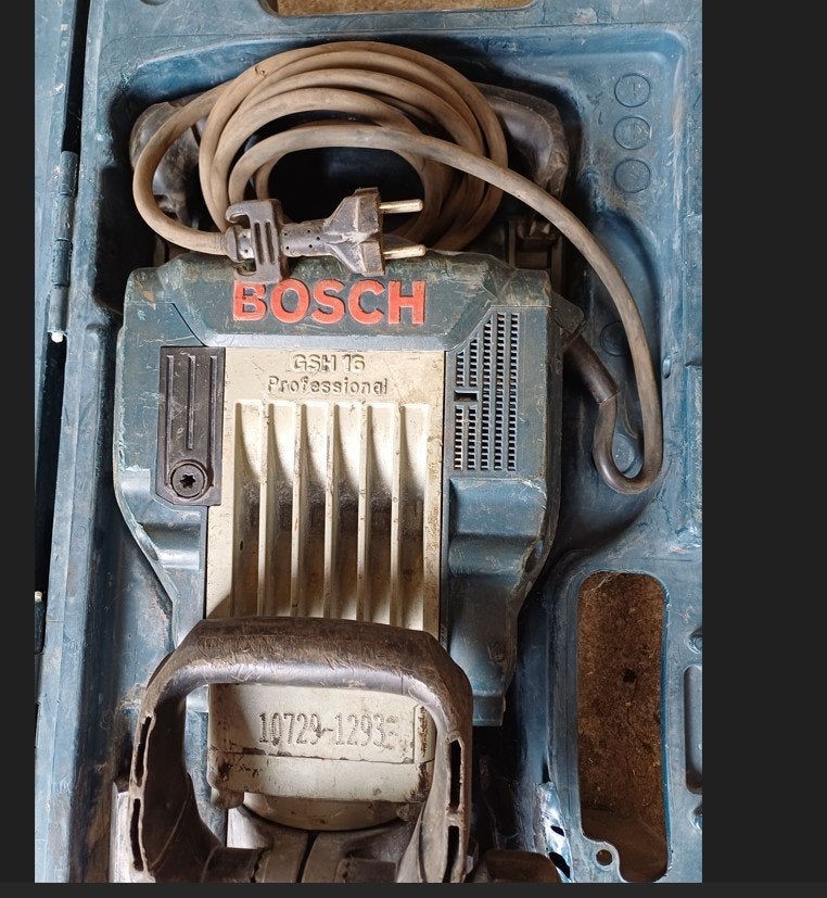 Bosch Professionele Breekhamer GSH 16, Ophalen, Gebruikt, 600 watt of meer, Boor- en/of Breekhamer