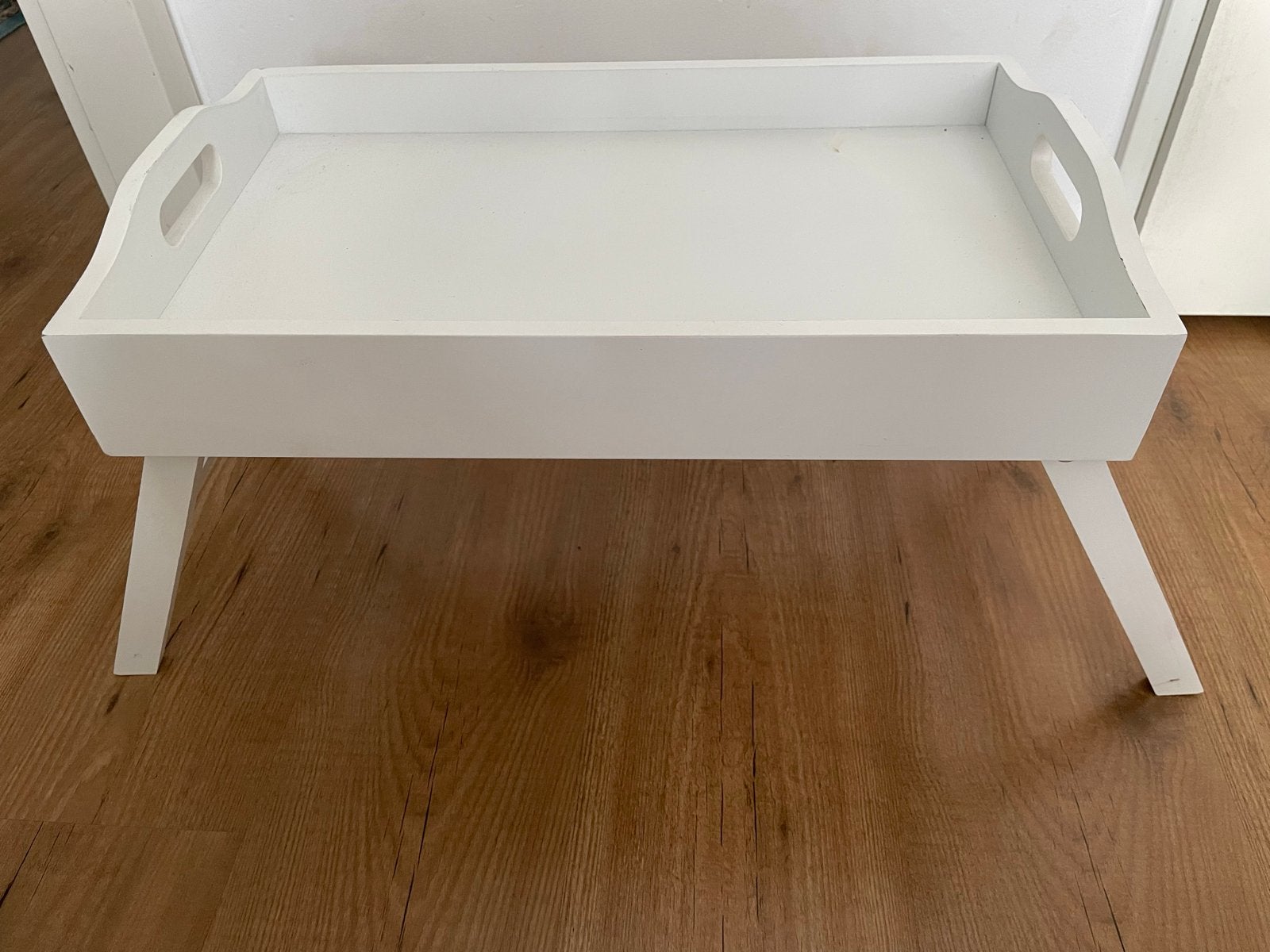 Witte bedtafel  - Gebruikt, Ophalen, Minder dan 45 cm, Gebruikt, 55 tot 75 cm