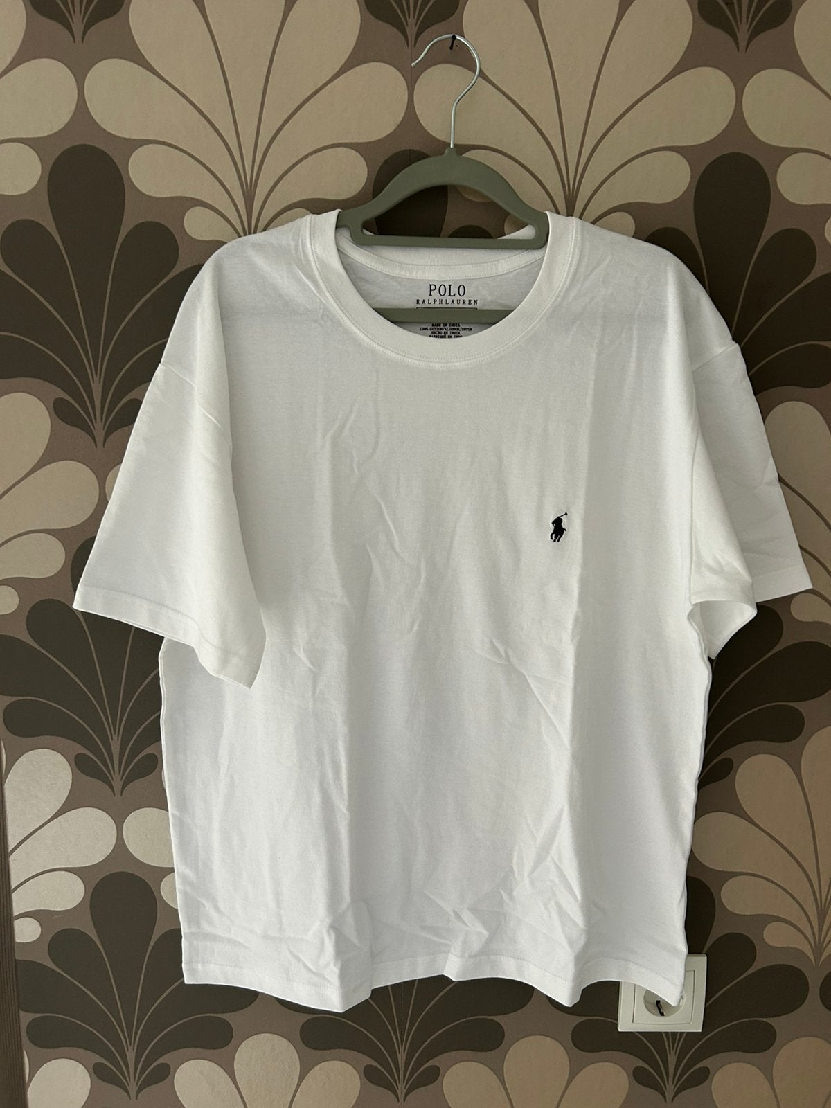Ralph lauren t-shirt, Ophalen of Verzenden, Zo goed als nieuw, Maat 48/50 (M), Wit