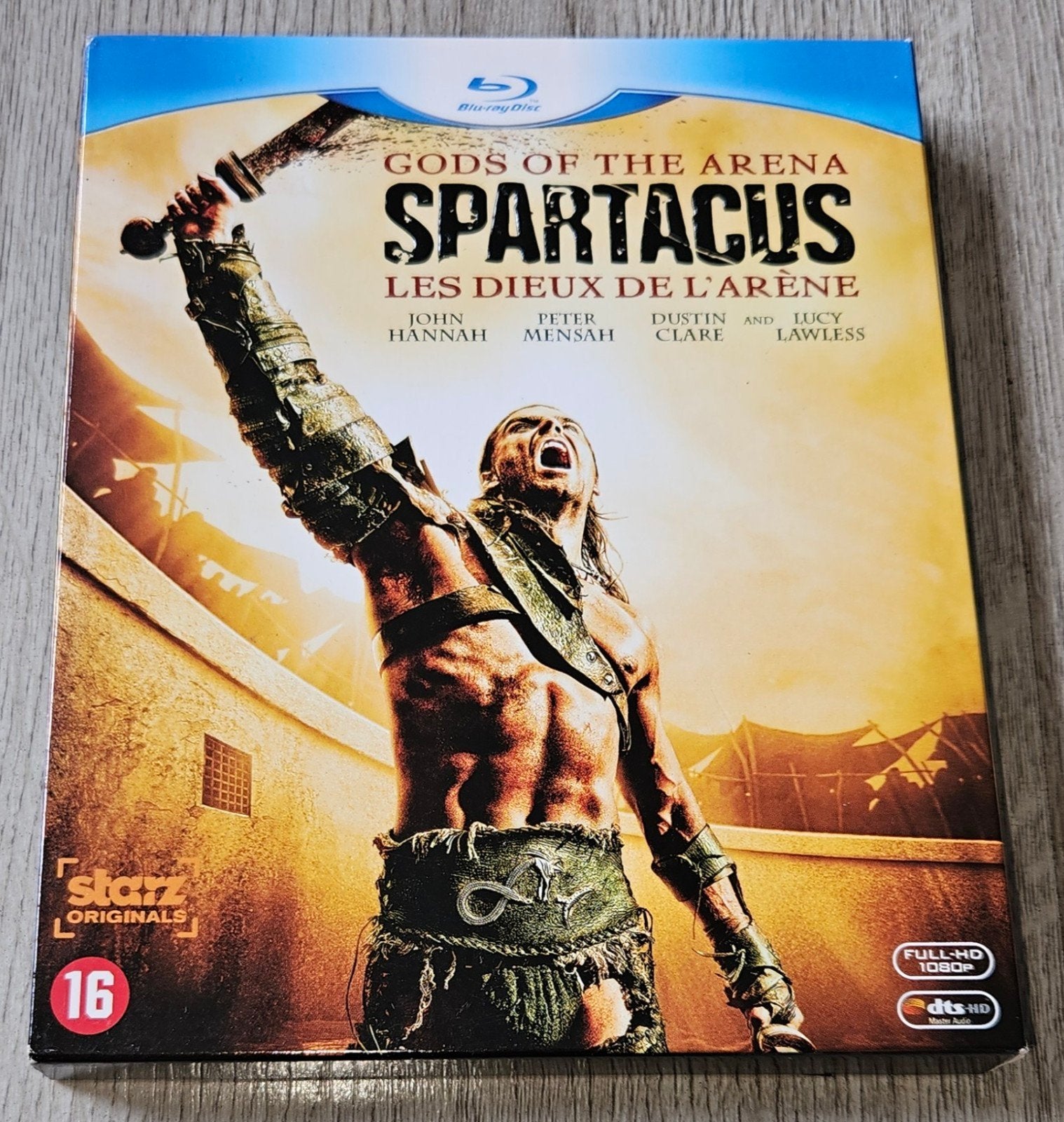 Spartacus: Gods of the Arena - Blu-ray (3 discs), Cd's en Dvd's, Blu-ray, Ophalen of Verzenden, Zo goed als nieuw, Tv en Series