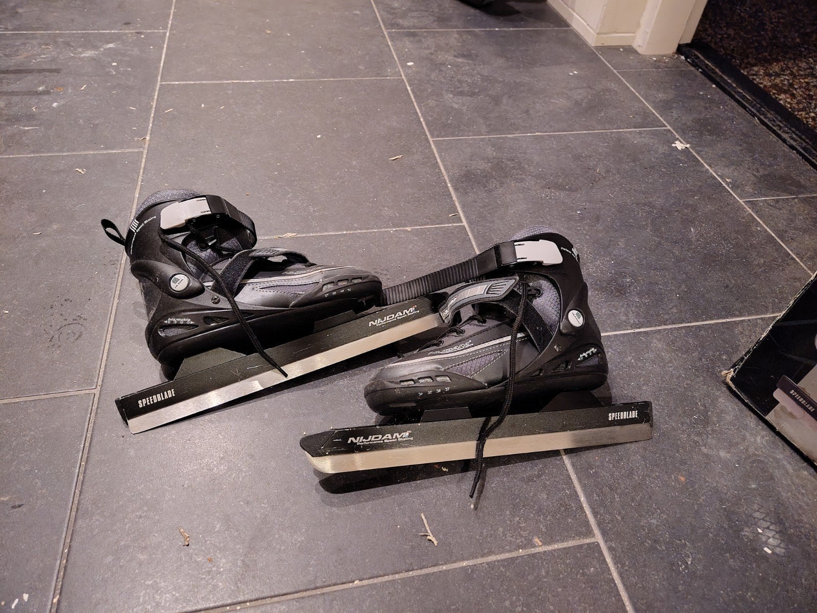 Nijdam Speed Skate Junior verstelbare schaatsen (34-37), Sport en Fitness, Ophalen of Verzenden, Gebruikt, Noren, Nijdam