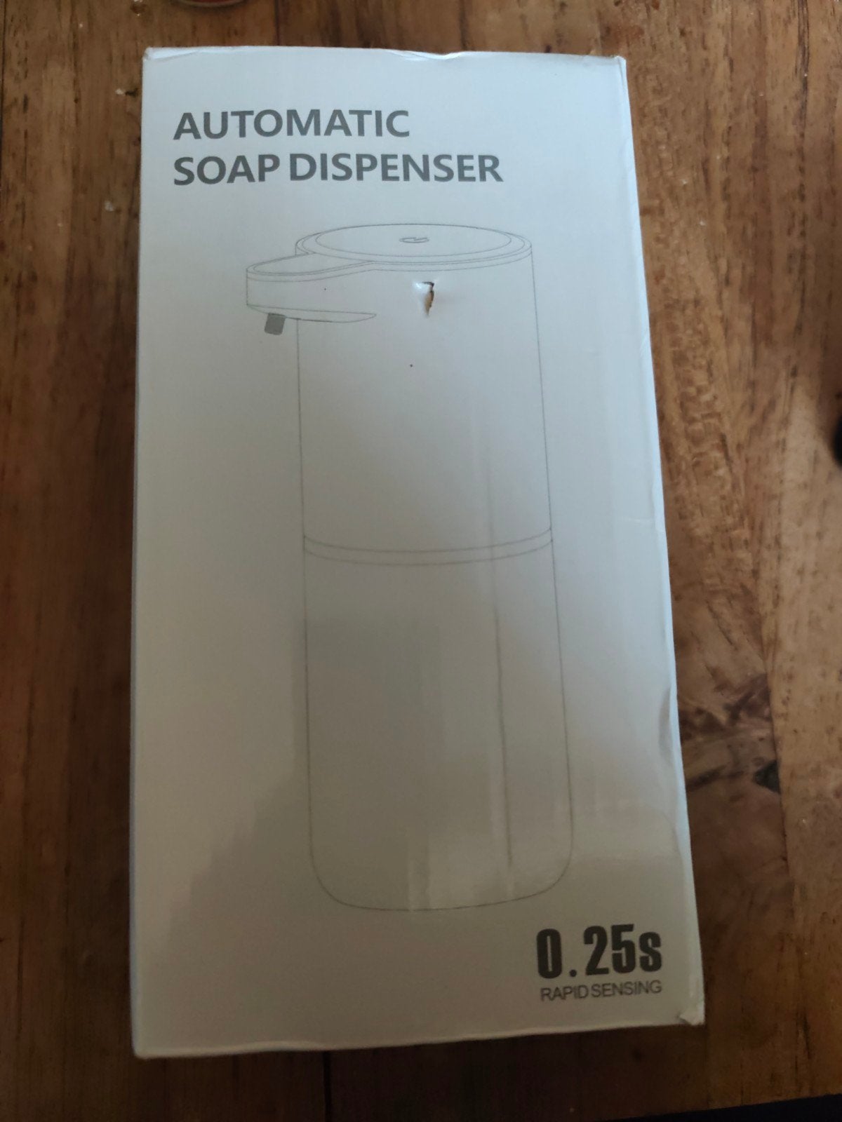 Automatische Zeepdispenser - Nieuw in Doos, Ophalen of Verzenden, Nieuw, Wit, Zeepdispenser/zeepbakje