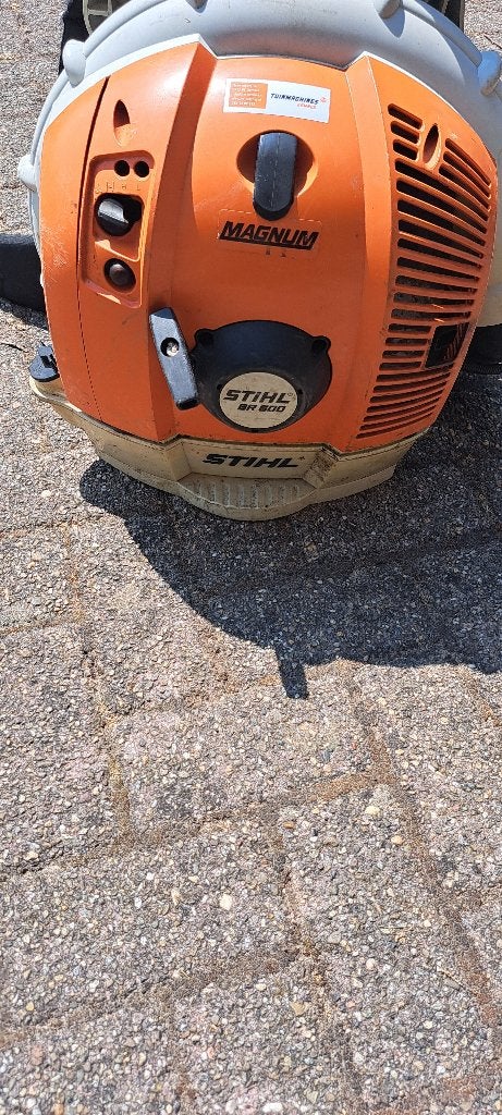 stihl BR600 bladblazer, Ophalen, Gebruikt, Benzine, Stihl