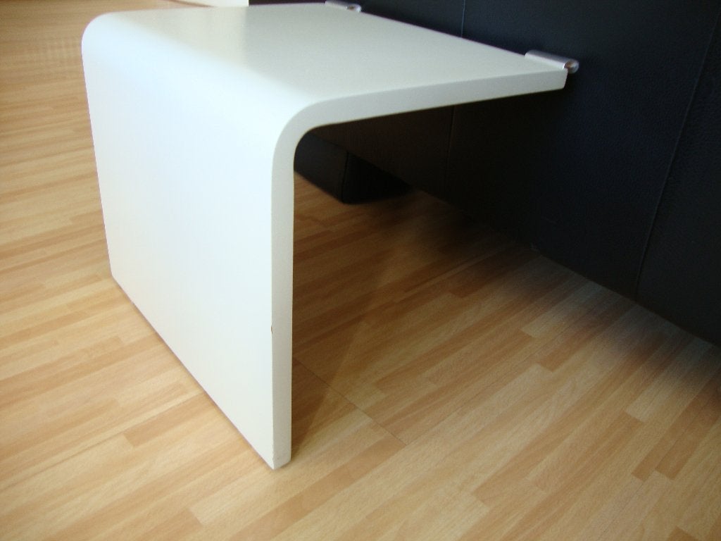 Auping bed tafel wit 48 cm, Eenpersoons, Wit, Ophalen of Verzenden, Zo goed als nieuw