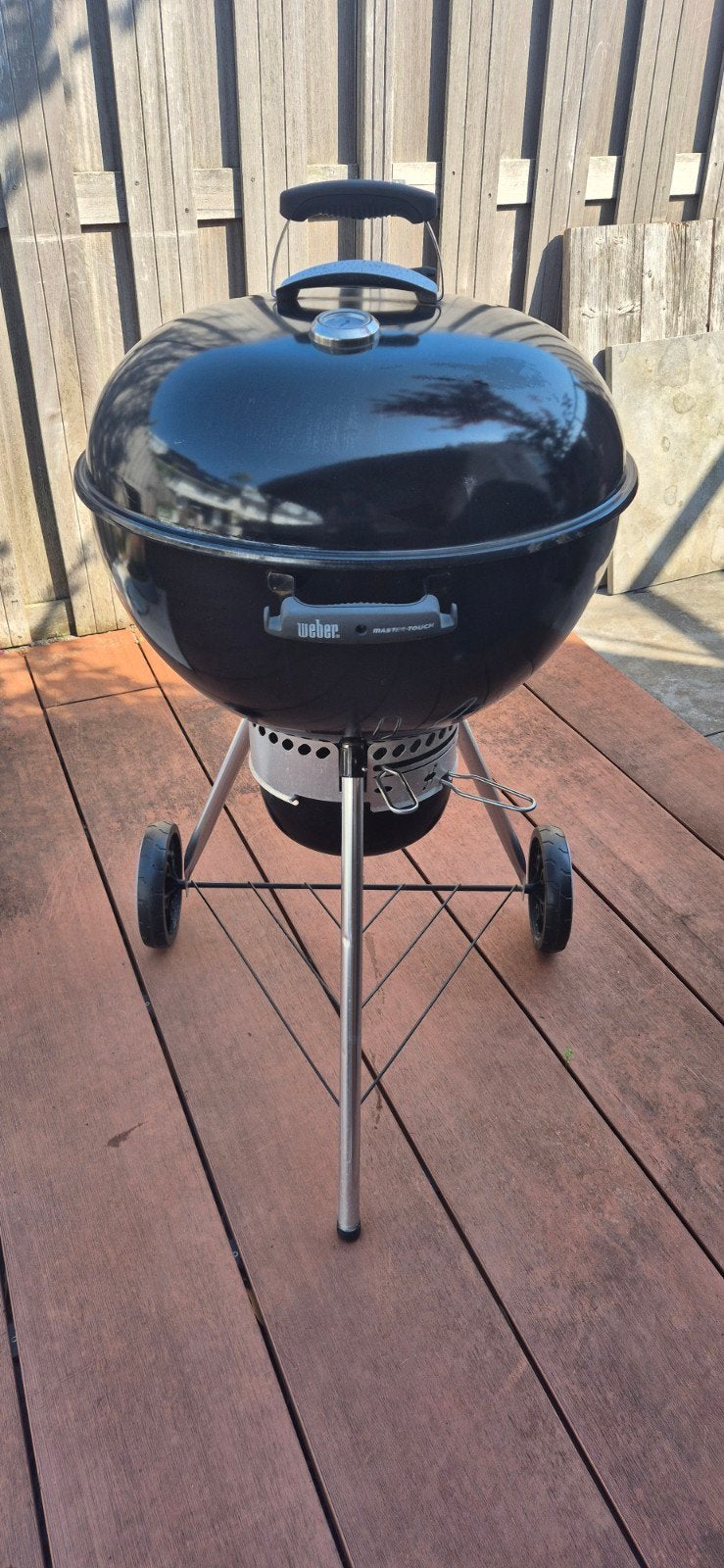 Weber Master-Touch GBS Premium E-5770 Houtskoolbarbecue, Ophalen, Gebruikt, Weber