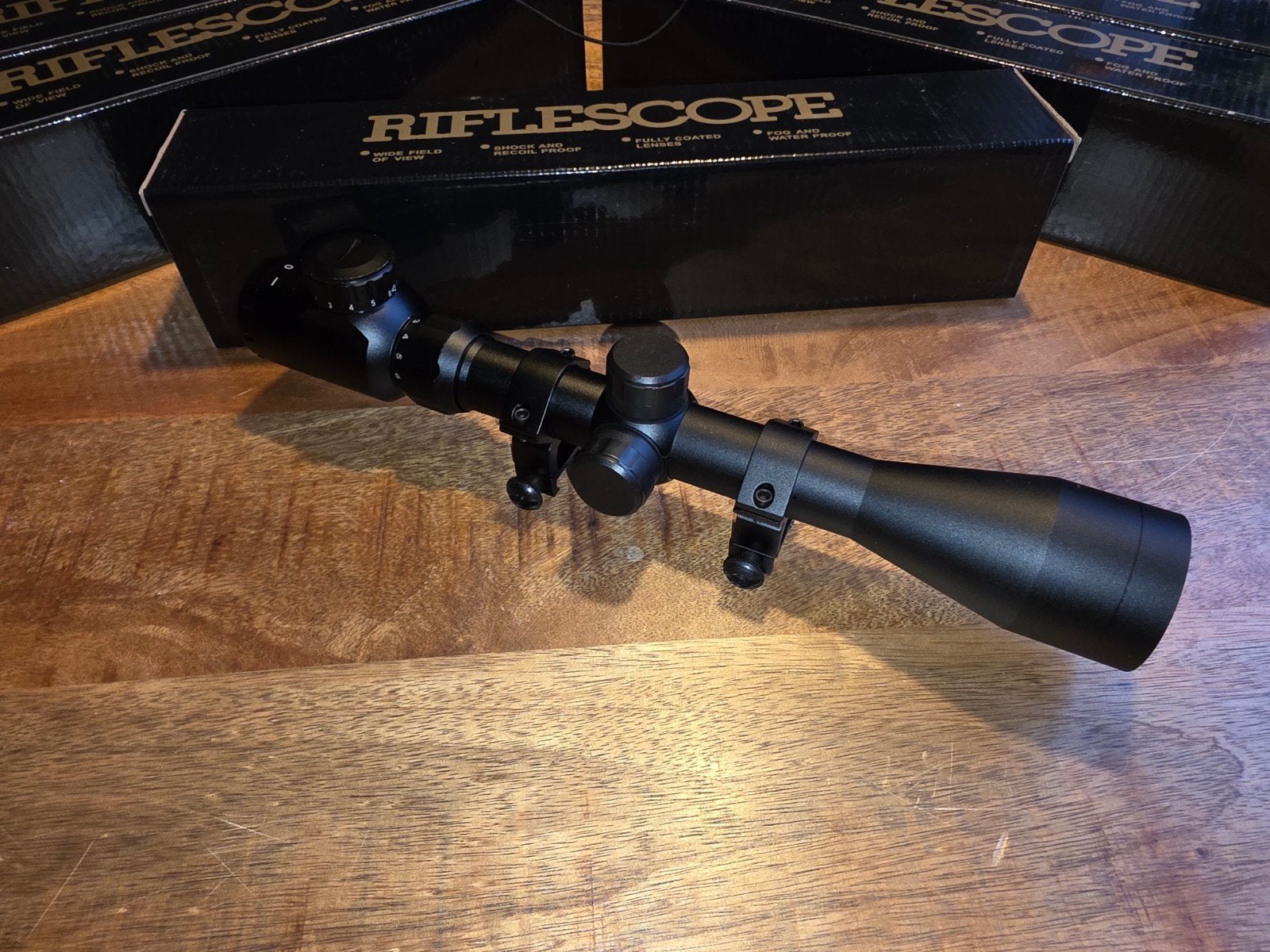 Geweer Telescope Vizier 3-9x40 Groen/Rood Nieuw in doos!, Ophalen of Verzenden, Nieuw