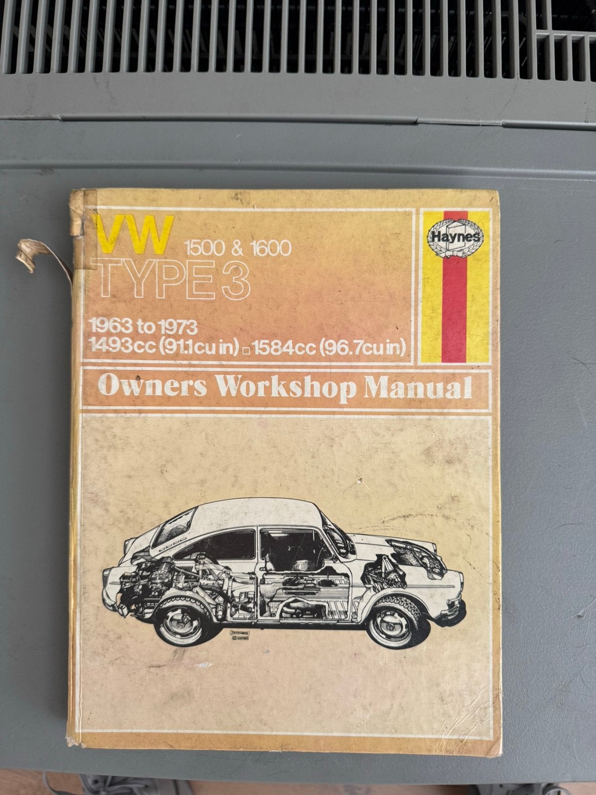 Werkplaatshandleiding volkswagen 1500&1600 type 3, Ophalen of Verzenden