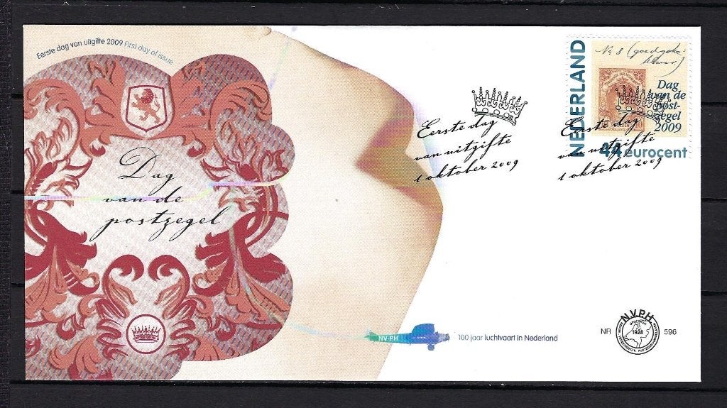 FDC NVPH E596 onbeschreven, Ophalen of Verzenden, Onbeschreven, Nederland