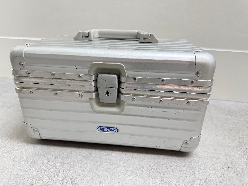 Rimowa aluminium beautycase, vanity case koffer, Sieraden, Tassen en Uiterlijk, Koffers, Gebruikt, Slot, Minder dan 50 cm, Ophalen of Verzenden