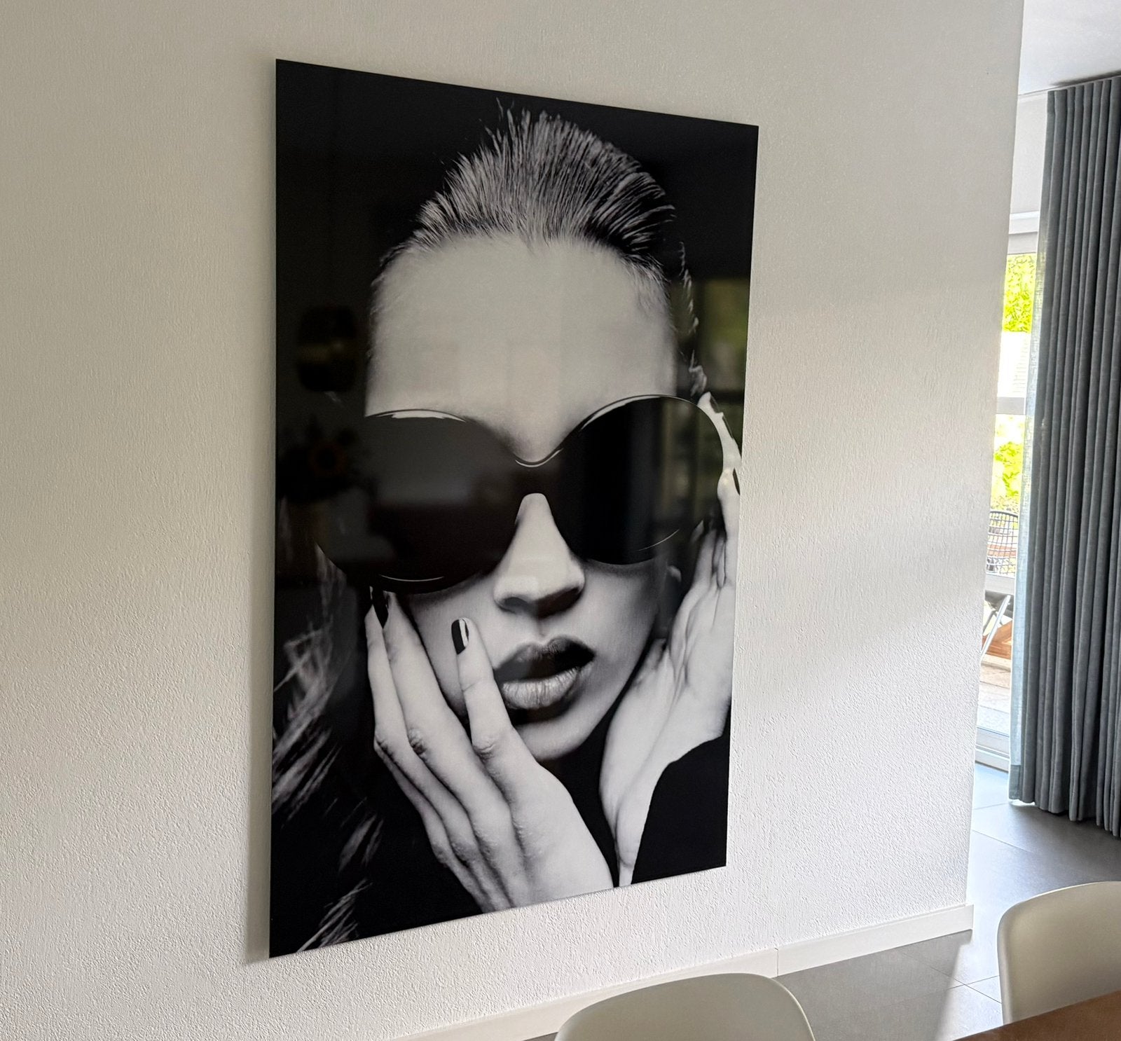 Kate Moss | kunstwerk 120X180cm, Ophalen, Zo goed als nieuw, Schilderij