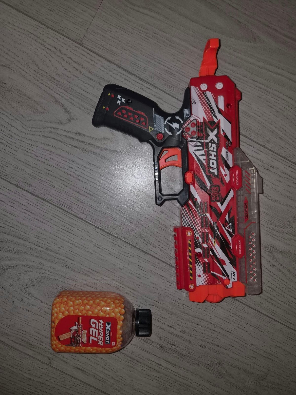 X-Shot Hyper Gel Blaster met extra gelballetjes, Ophalen of Verzenden, Zo goed als nieuw, Jongen of Meisje