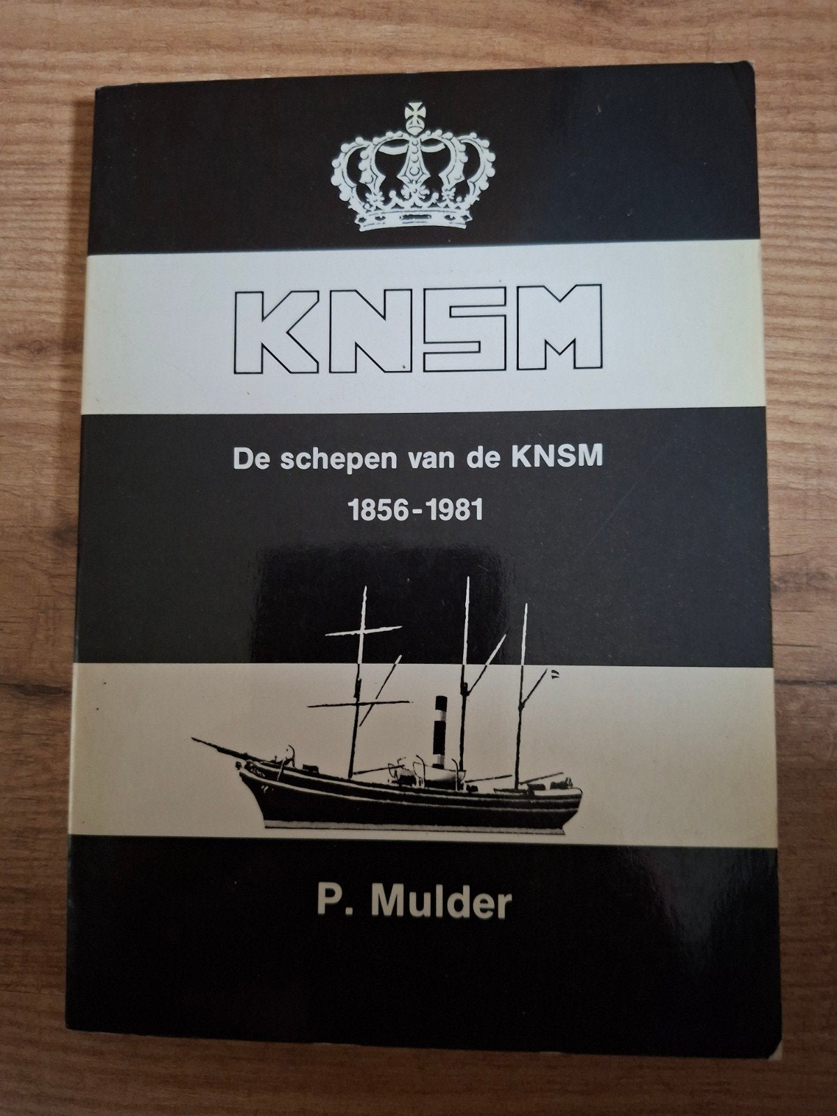 KNSM: De schepen van de KNSM 1856-1981 - P. Mulder, Ophalen of Verzenden, Zo goed als nieuw, P. Mulder, Boot