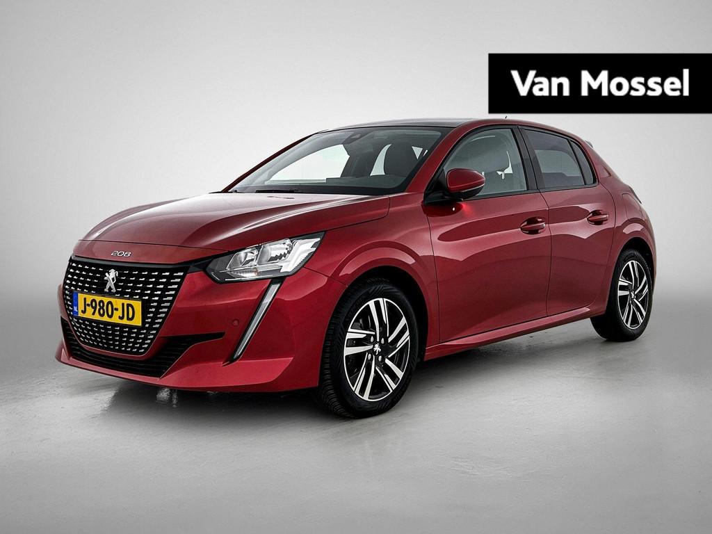 Peugeot 208 1.2 PureTech GT-Line | airco automatisch | Apple, Auto's, Peugeot, Voorwielaandrijving, Gebruikt, Euro 6, Leder en Stof