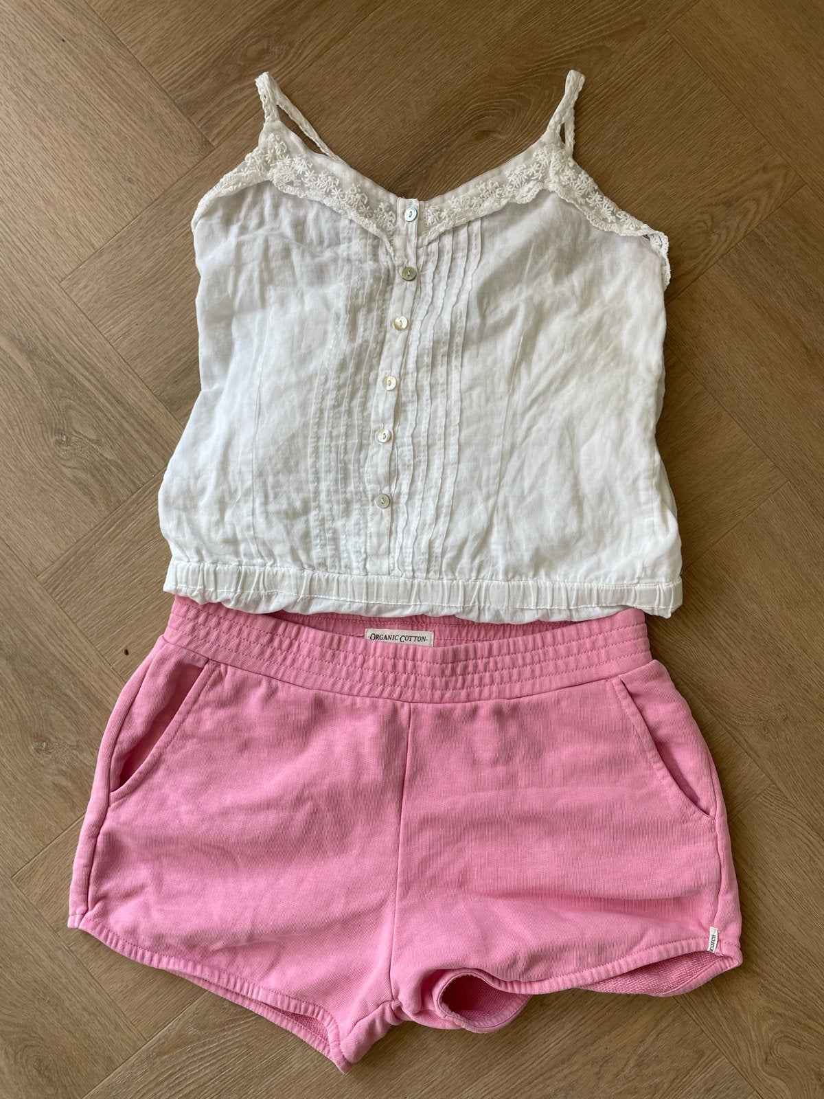 Scotch & Soda roze short maat 152, Verzenden, Zo goed als nieuw, Meisje, Broek