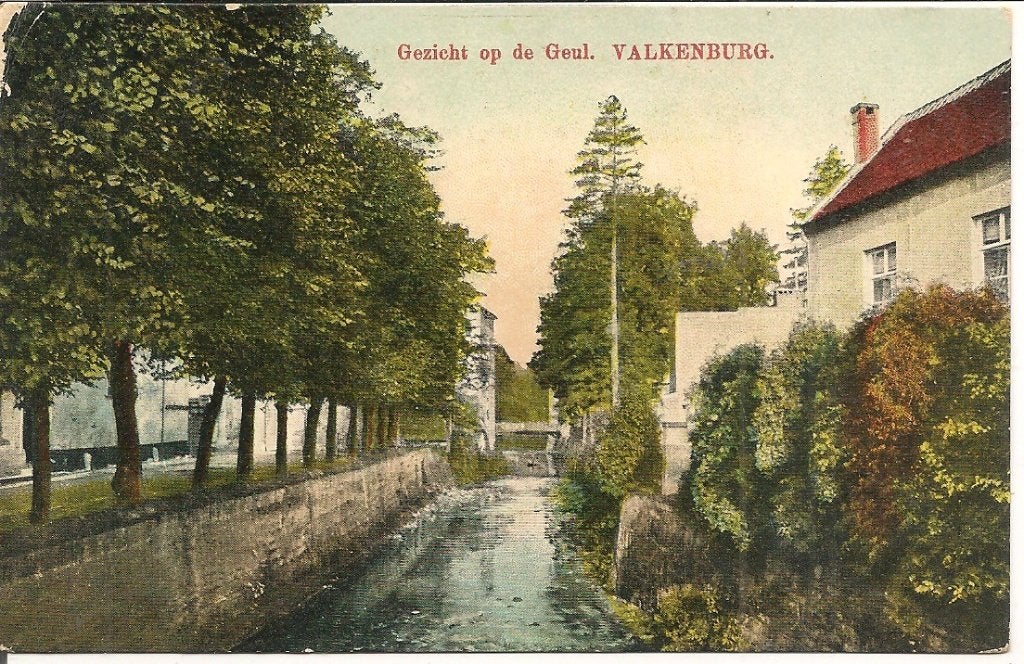 Gezicht op de Geul   Valkenburg., Ophalen of Verzenden, Voor 1920, Ongelopen, Limburg