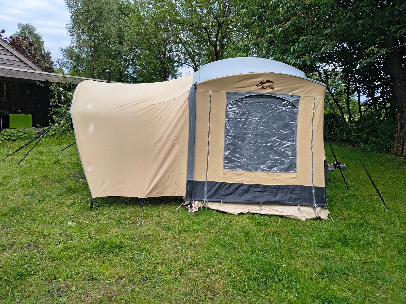 Cabanon Tabora vouwwagen - Ruime en comfortabele gezinstent, Ophalen