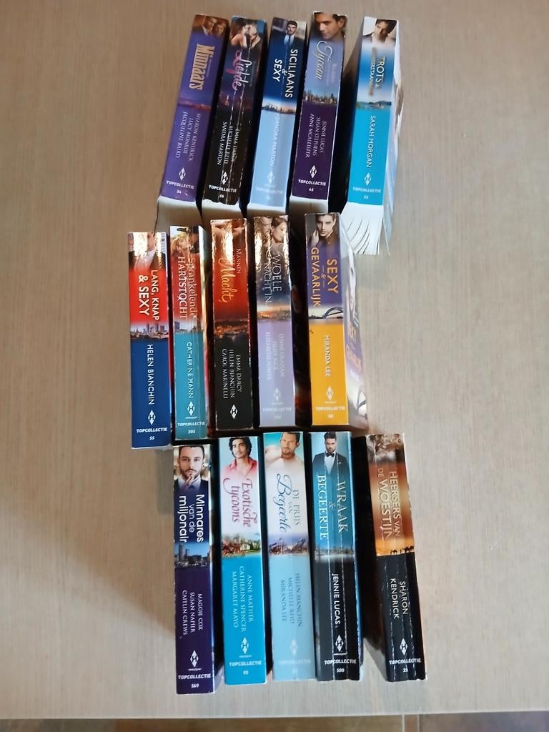 15 Bouquet romans Topcollectie, Boeken, Romans, Ophalen of Verzenden, Gelezen