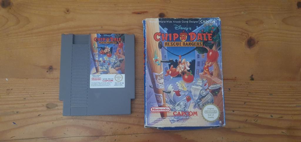 NES Chip 'n Dale rescue rangers, Spelcomputers en Games, Games | Nintendo NES, 1 speler, Ophalen, Zo goed als nieuw, Vanaf 7 jaar