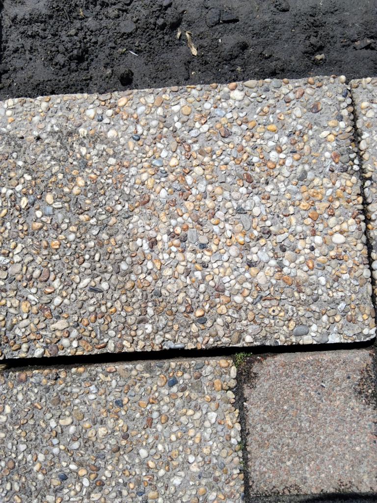Gratis ophalen grindtegels, Ophalen of Verzenden, Gebruikt, Beton, Terrastegels