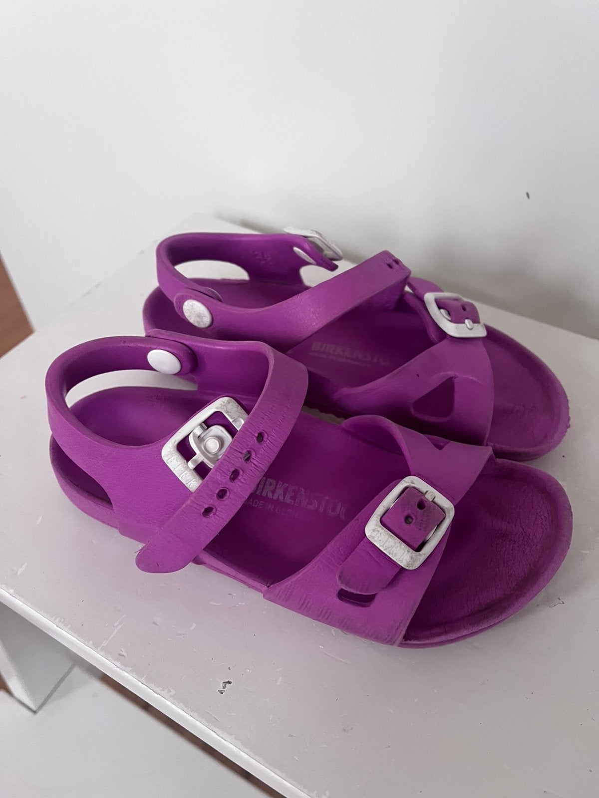 Birkenstock rio sandalen, maat 28, Ophalen of Verzenden, Gebruikt, Meisje