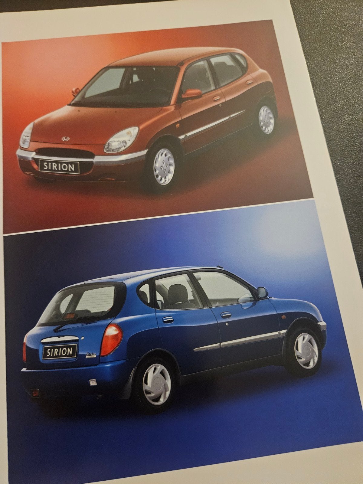 Brochure Daihatsu Sirion, Ophalen of Verzenden, Zo goed als nieuw, Overige merken