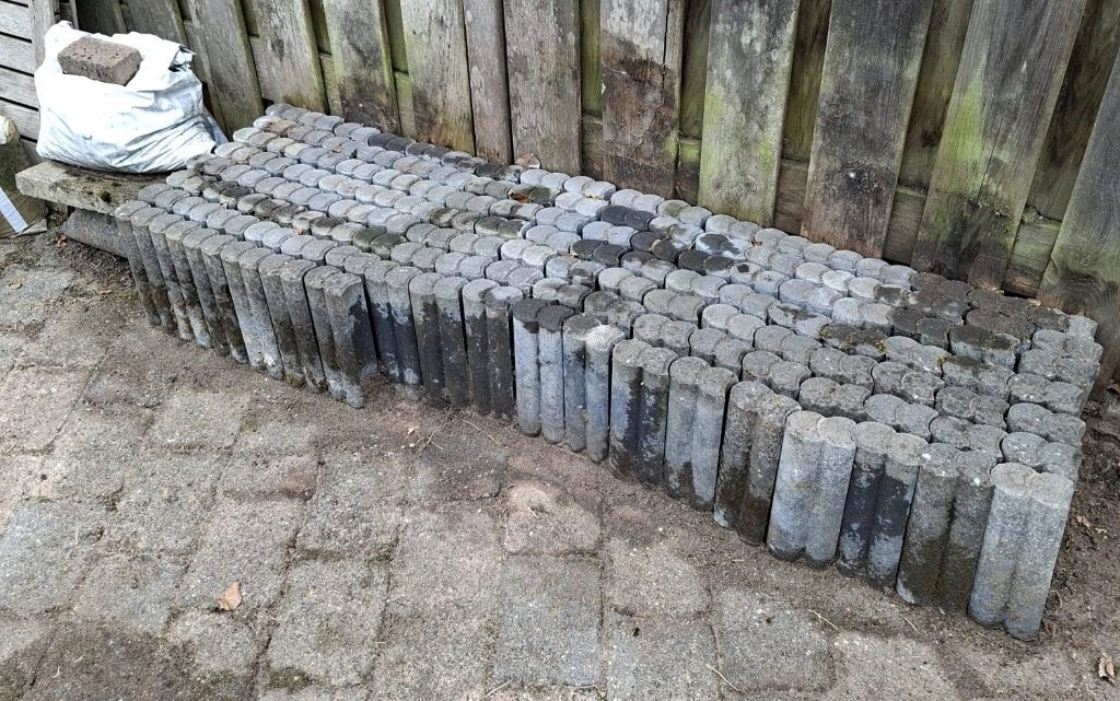 Betonnen palen voor tuin of afscheiding, Tuin en Terras, Ophalen, Zo goed als nieuw, Minder dan 180 cm, Palen