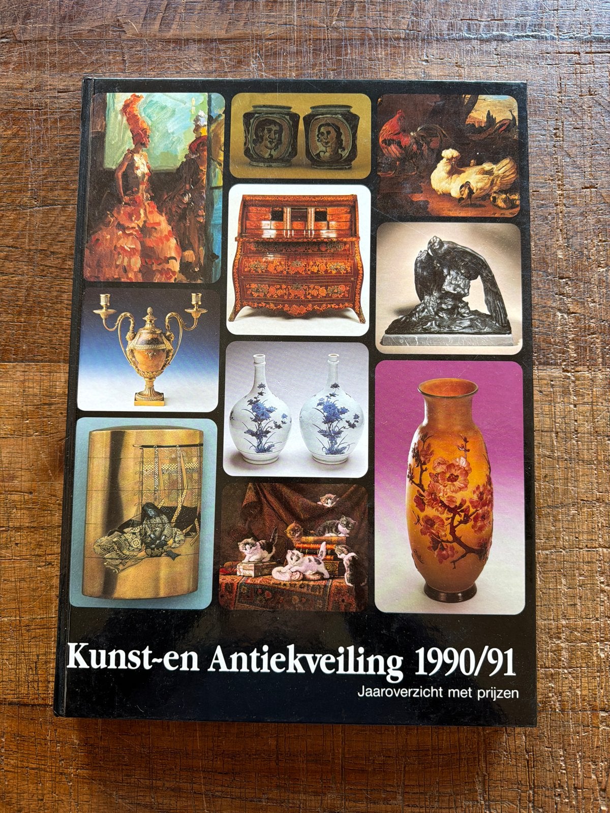 Kunst- en Antiekveiling 1990/91 - Jaaroverzicht met prijzen, Ophalen of Verzenden, Gelezen, Overige onderwerpen