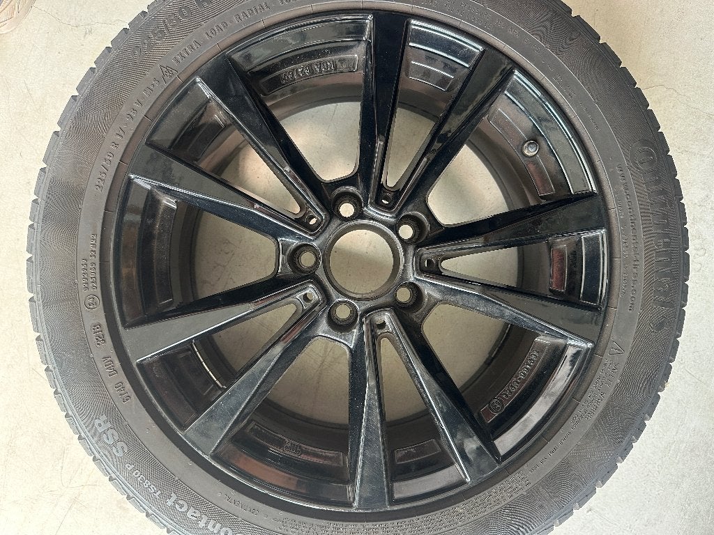 Set Rial velgen 7X17 ET48,5  5x112, Gebruikt, Velg(en), 17 inch, Ophalen of Verzenden