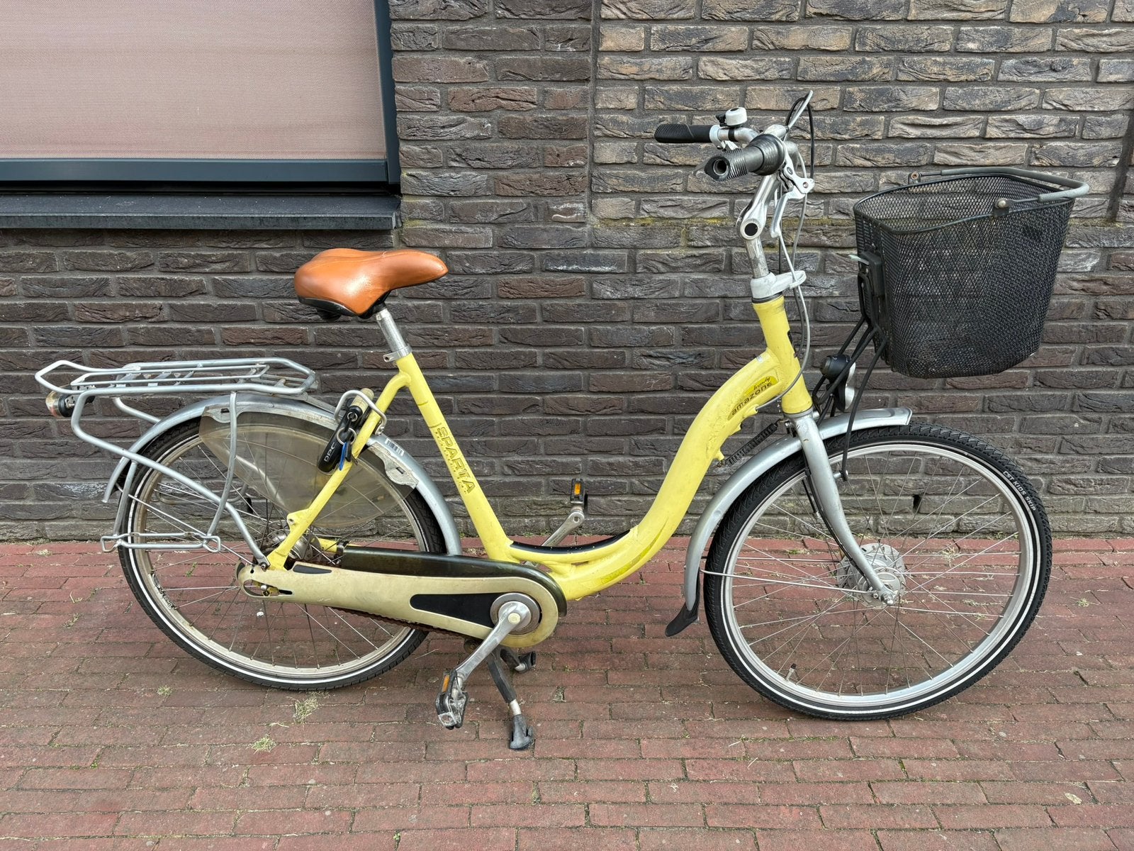 Sparta Amazone Moederfiets, framemaat 54 en 7 versnellingen, Ophalen, Sparta, Dubbele standaard, 0 zitjes