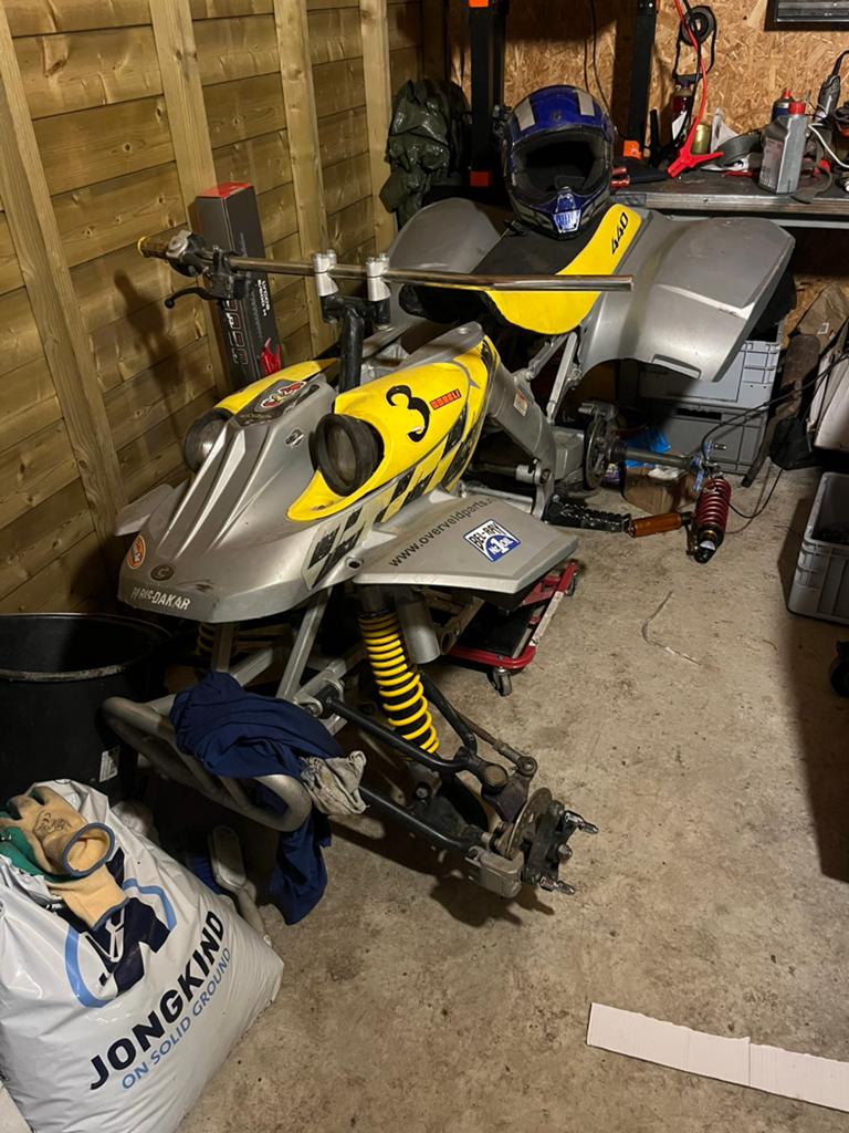 Cannondale 440 quad onderdelen gezocht!, Motoren