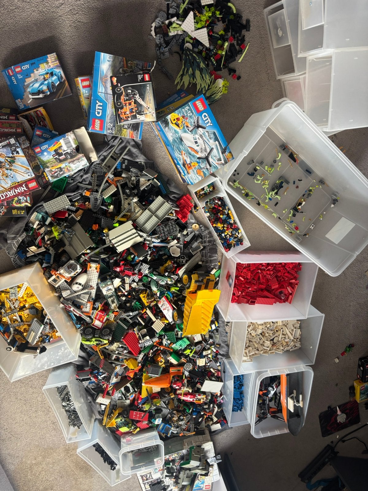 Heel veel lego, met set 70736 (possesed lloyd), Ophalen of Verzenden, Zo goed als nieuw