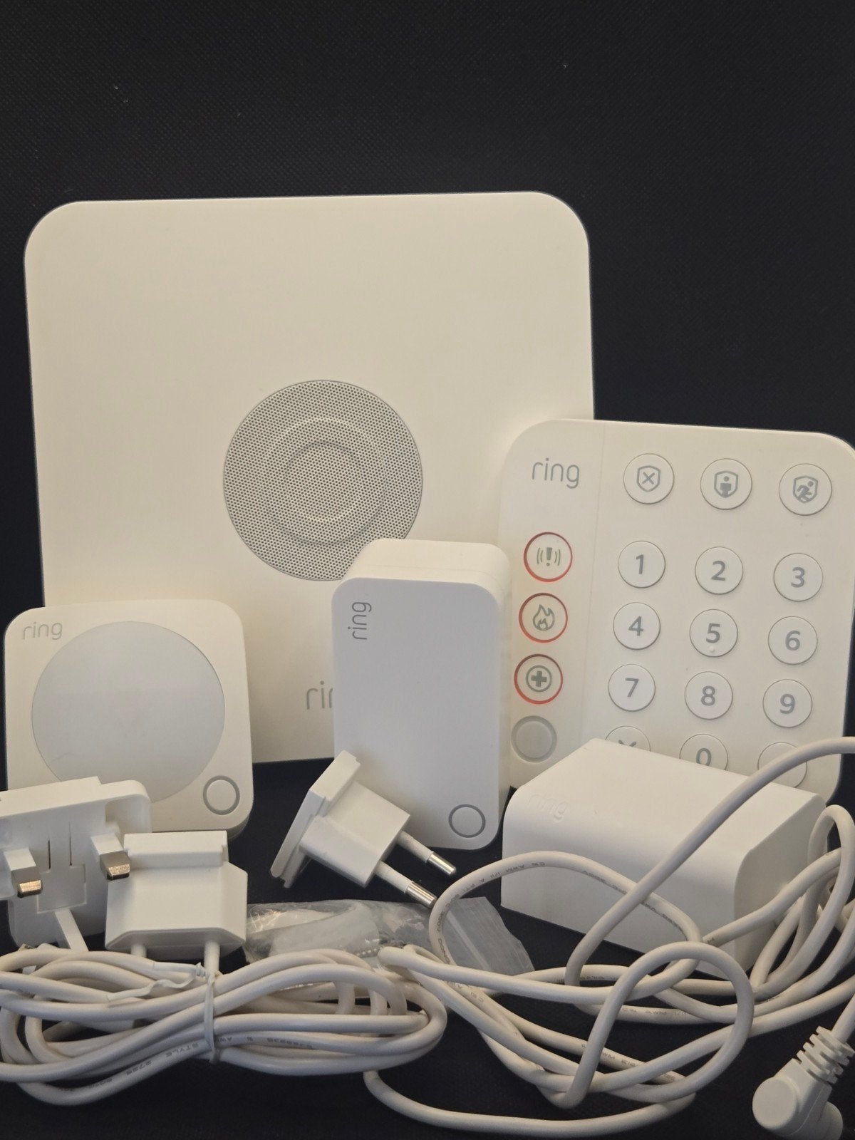 Complete Ring Beveiligingsset: Alarm, Camera's, Intercom, Ophalen of Verzenden, Zo goed als nieuw, Compleet systeem, Beweging