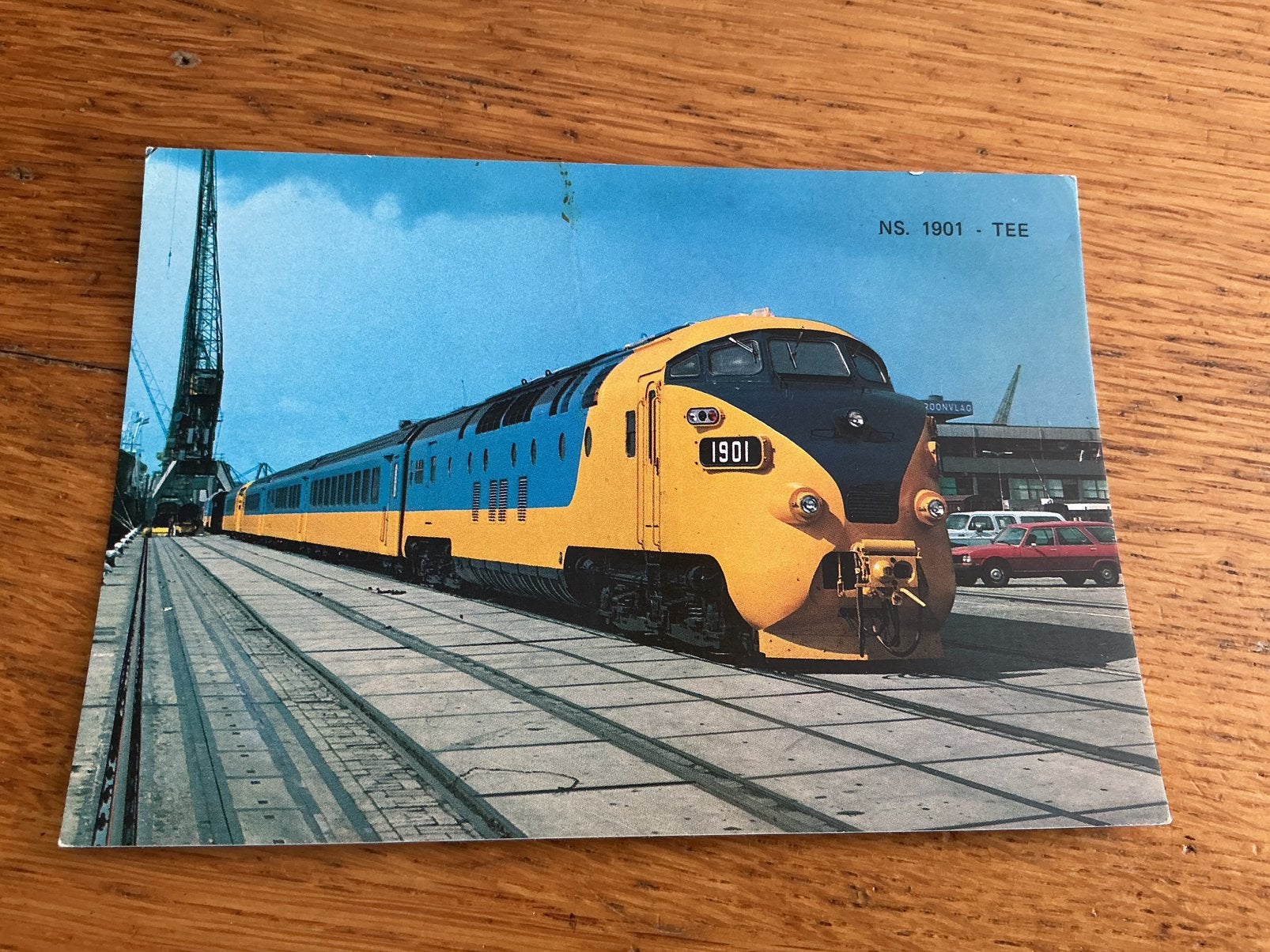 Y81 NS Trein Peugeot 504 Kroonvlag, Verzamelen, Ophalen of Verzenden, 1960 tot 1980, Zuid-Holland