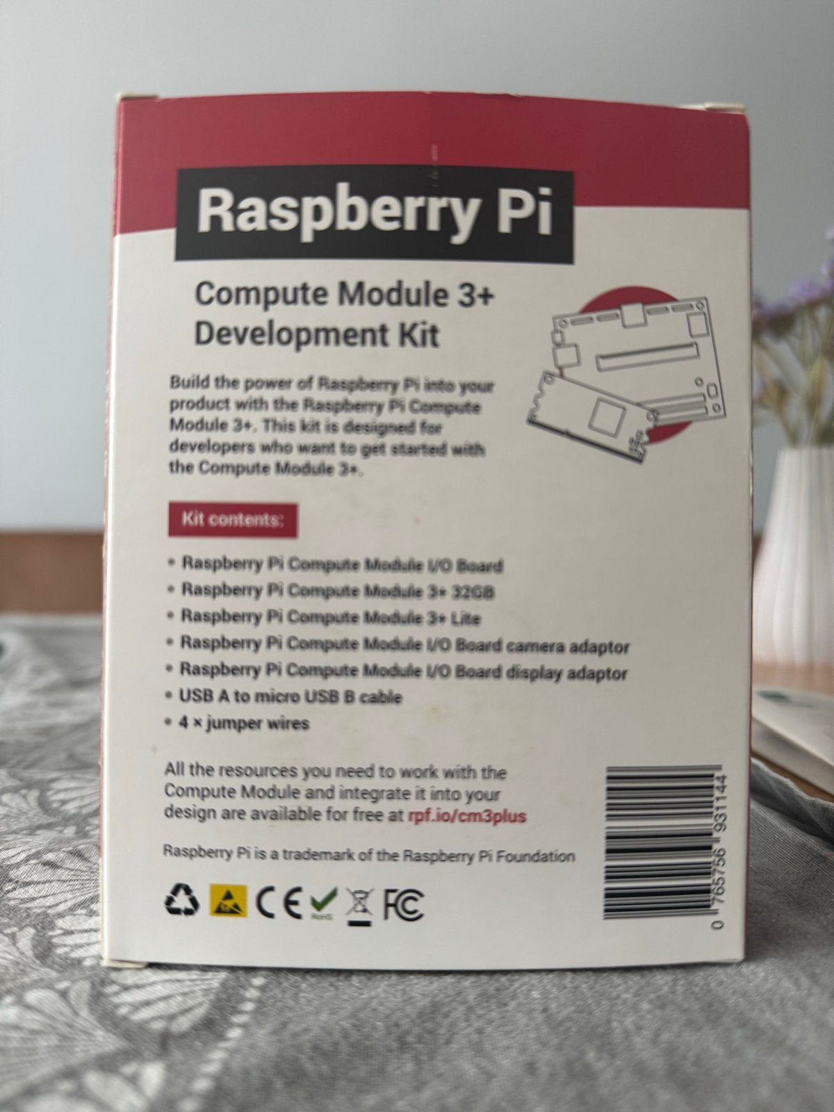 Nieuw Raspberry Pi Compute Module 3+ Development Kit, Minder dan 4 GB, Nieuw, Ophalen of Verzenden, SSD